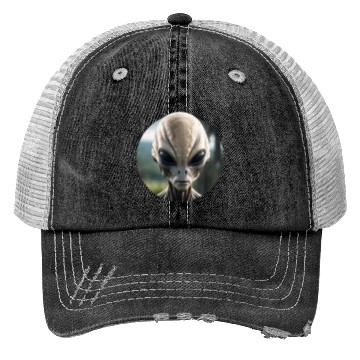 Discover Grey Alien Trucker Hats
