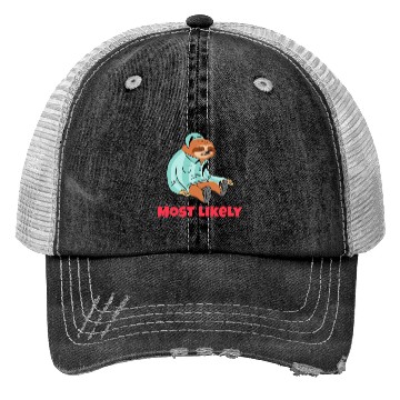 Discover Most Likely To Take A Nap Trucker Hats