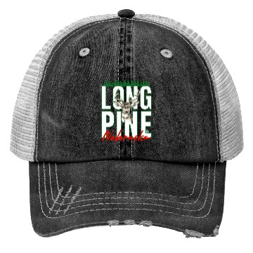 Discover LONG PINE NEBRASKA DEER Family Design Trucker Hats
