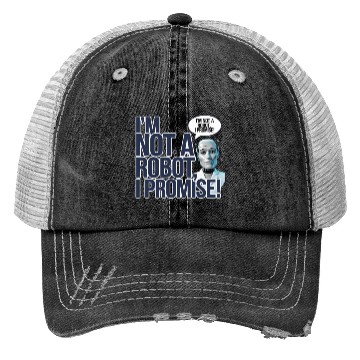 Discover I'm Not A Robot I Promise Trucker Hats