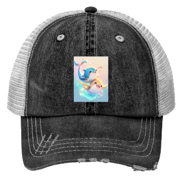 Discover Happy birthday bevels tuna Trucker Hats