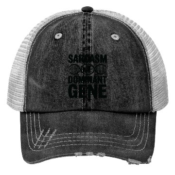 Discover Sarcastic Genealogy DNA Test Genetics Biologist Trucker Hats