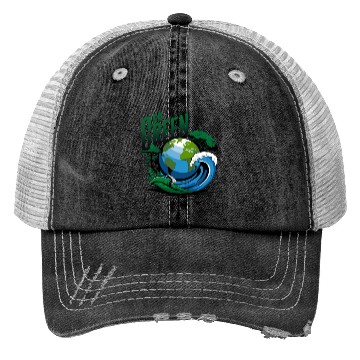 Discover save the earth Awareness about climate change shir Trucker Hats