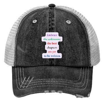 Discover Embrace the Unknown Trucker Hats