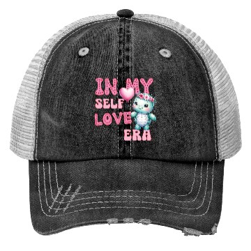 Discover Cute Valentine's day Turtle - In my self love Trucker Hats