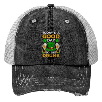 Discover Pub Shamrock Gold World Tour Trucker Hats