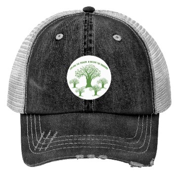 Discover Green Tree Environmentalism Advocacy Trucker Hats