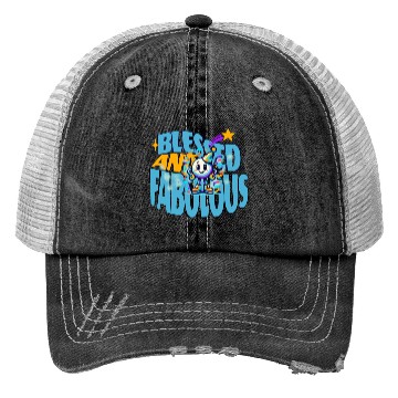 Discover Blessed And Fabulous - Numbers 6:24-25 Trucker Hats