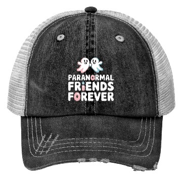 Discover Paranormal Comedy Funny Ghost Humor Lighthearted Trucker Hats