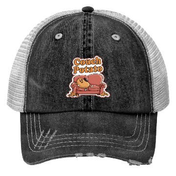 Discover Couch Potato Trucker Hats