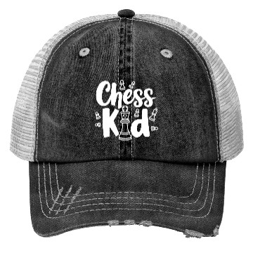 Discover Chess Kid Saying Quotes Kids Trucker Hats