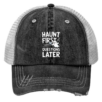 Discover Paranormal Comedy Funny Ghost Humor Lighthearted Trucker Hats