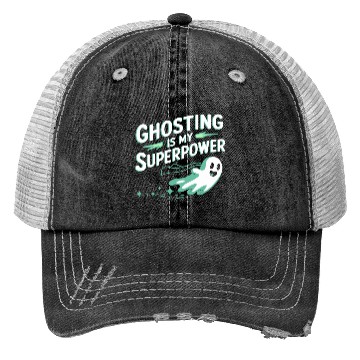 Discover Paranormal Comedy Funny Ghost Humor Lighthearted Trucker Hats