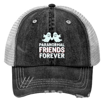 Discover Paranormal Comedy Funny Ghost Humor Lighthearted Trucker Hats