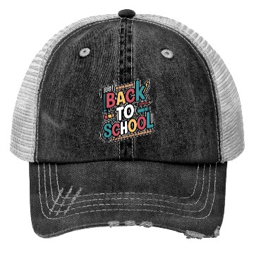 Discover Back To School First Day of School Trucker Hats