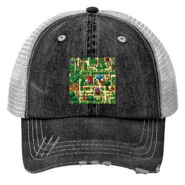 Discover The world of classic video games Trucker Hats