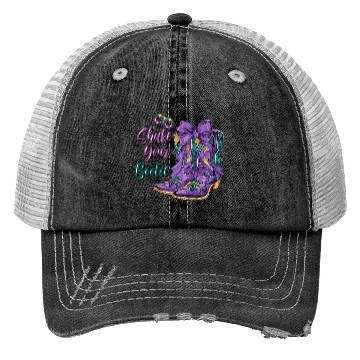 Discover Shake Your Bootie | Mardi Gras Cowboy Boots Trucker Hats