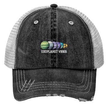 Discover Exoplanet Universe Space Astronomer Astronomy Trucker Hats