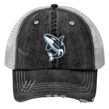 Discover Orca Trucker Hats