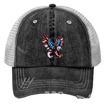 Discover USA American Eagle Trucker Hats