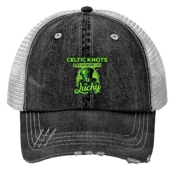 Discover Celtic Knots Make Everyday Feel Lucky St Patricks Trucker Hats