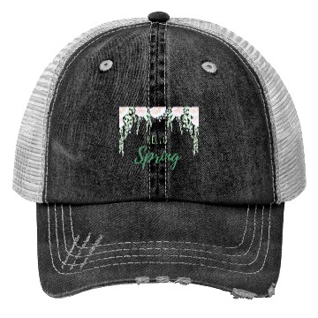 Discover Hello Spring Trucker Hats