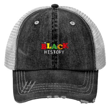 Discover Black history month Trucker Hats