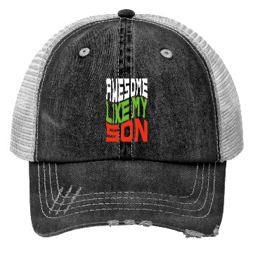 Discover Awesome Like My Son Trucker Hats