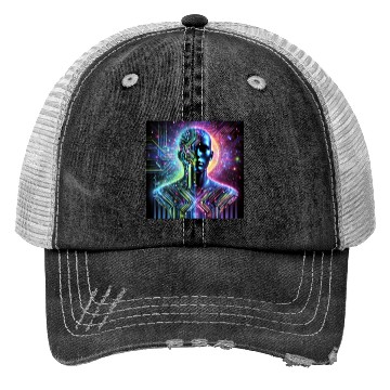 Discover Humanoid AI Trucker Hats