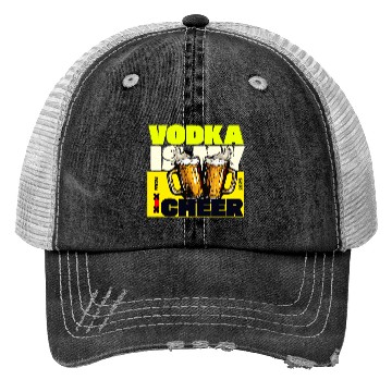 Discover v is for vodka valentines CHEERS XX Trucker Hats
