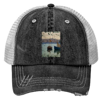 Discover Painting Trucker Hats