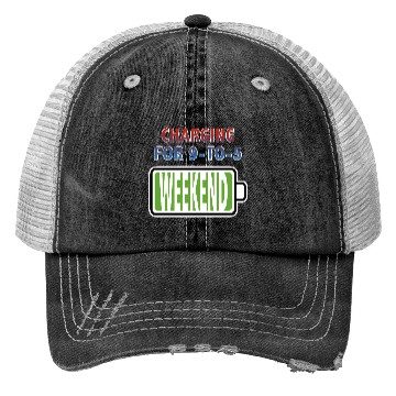 Discover Weekend - Charging for 9-to-5 Trucker Hats