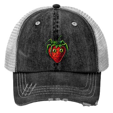 Discover Strawberry Spider Strawberry Spider Trucker Hats