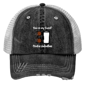 Discover You Are My Sweet Cookie Valentine Day Trucker Hats