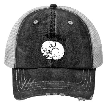 Discover Sleepy Puppy Zzzz - Adorable Bichon Frise Trucker Hats