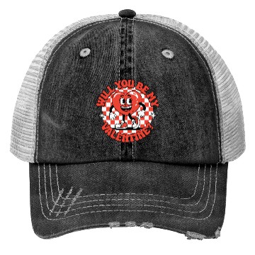 Discover Will You Be My Valentine? Trucker Hats