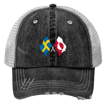 Discover Flag Sweden, Flag Greenland Trucker Hats