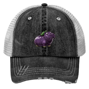 Discover Hip Eggplant Trucker Hats