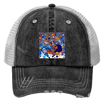 Discover Mushroom Daydreams Trucker Hats
