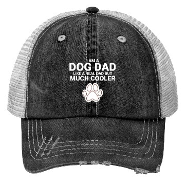 Discover I ama dog dad Trucker Hats