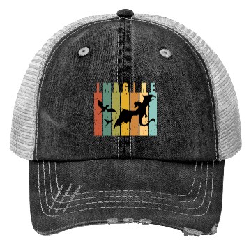 Discover Imagine Fantasy Beasts - Dragons Trucker Hats