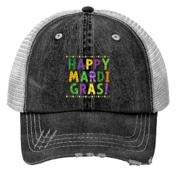 Discover Mardi Gras Celebration Trucker Hats