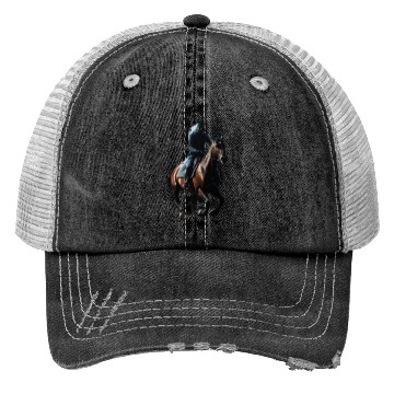 Discover The Horse Ghost Trucker Hats