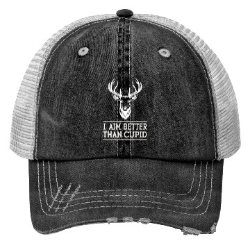 Discover Funny Valentine's Day Cupid Trucker Hats