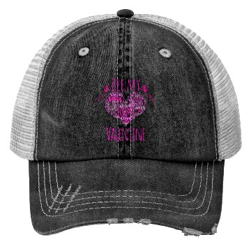 Discover Bee my valentain Trucker Hats