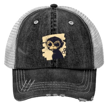 Discover Spider Monkey Trucker Hats