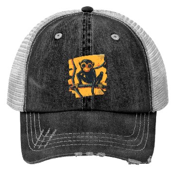 Discover Spider Monkey Trucker Hats