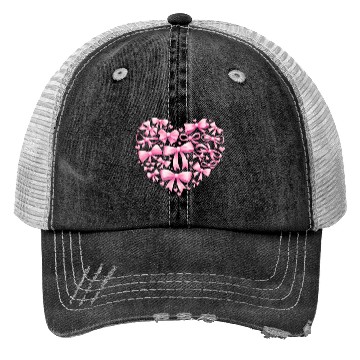 Discover Valentines day Bowtiful Bowed Over Bowtique Bowtif Trucker Hats