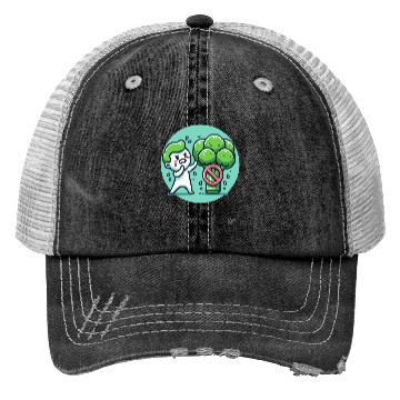 Discover No Broccoli – Funny Anti-Veggie Design Trucker Hats