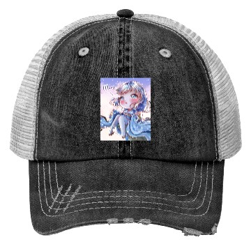 Discover Legendary Chibi Mary Active Trucker Hats